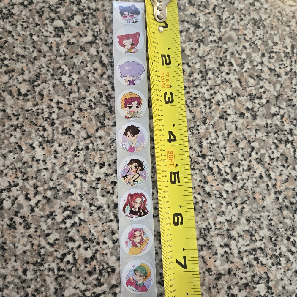 K-Pop Demon Hunters Party Favor Bags With Stickers - Picture 9 of 9